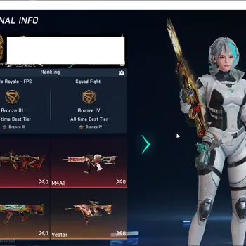 Blood Strike Accounts Others ASIA | 1 Ultra Melee: Katar-Selachian|1 Eternal Gun: AUG-Empyrean|1 AOT Gun: M4A1|2 Ultra Gun|2
