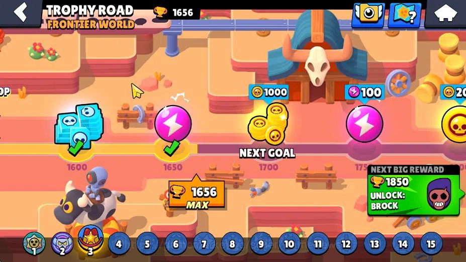 Brawl Stars Accounts 1656 Trophy|24 Brawler 2 Max Lv Myth Fang|1 Myth S image 4