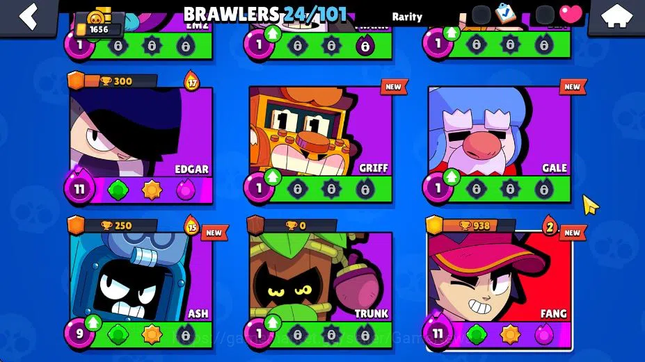 Brawl Stars Accounts 1656 Trophy|24 Brawler 2 Max Lv Myth Fang|1 Myth S image 6