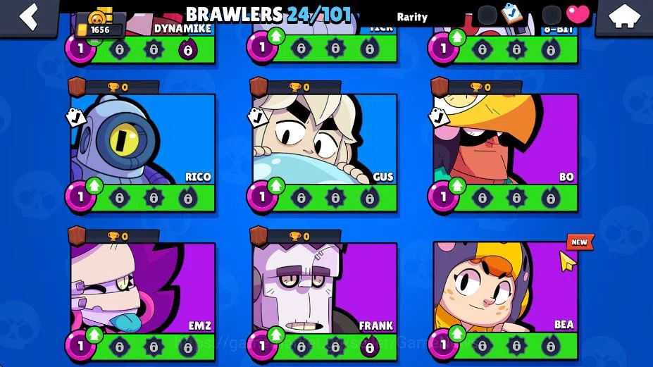 Brawl Stars Accounts 1656 Trophy|24 Brawler 2 Max Lv Myth Fang|1 Myth S image 7