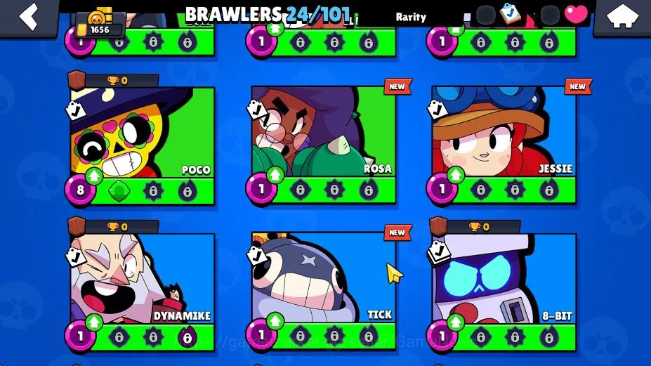 Brawl Stars Accounts 1656 Trophy|24 Brawler 2 Max Lv Myth Fang|1 Myth S image 8