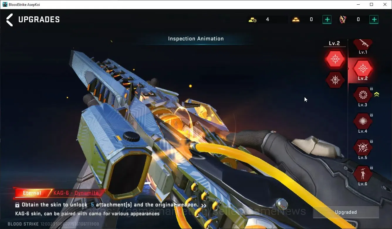 Blood Strike Accounts ASIA|ETERNAL KAG6-Dynamite,DeAgle,Zero+Collab TOKR image 10