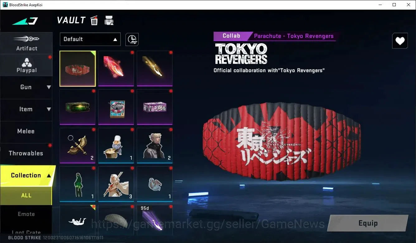 Blood Strike Accounts ASIA|ETERNAL KAG6-Dynamite,DeAgle,Zero+Collab TOKR image 20
