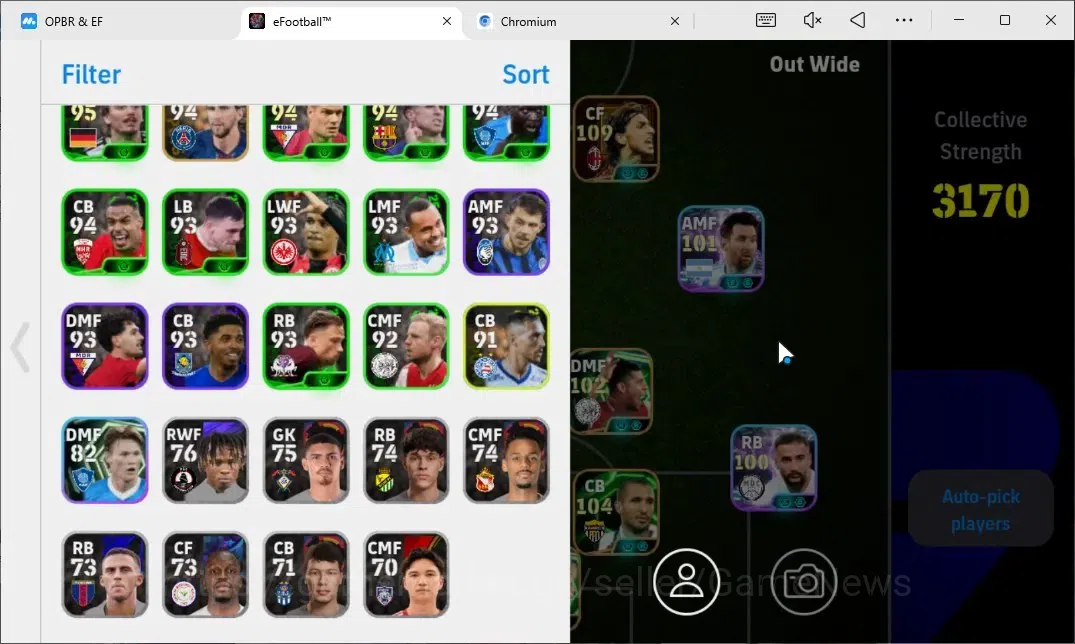 eFootball Accounts Android|Big Time Zlatan Ibrahimovic,Vinicius Jr,Lo image 3
