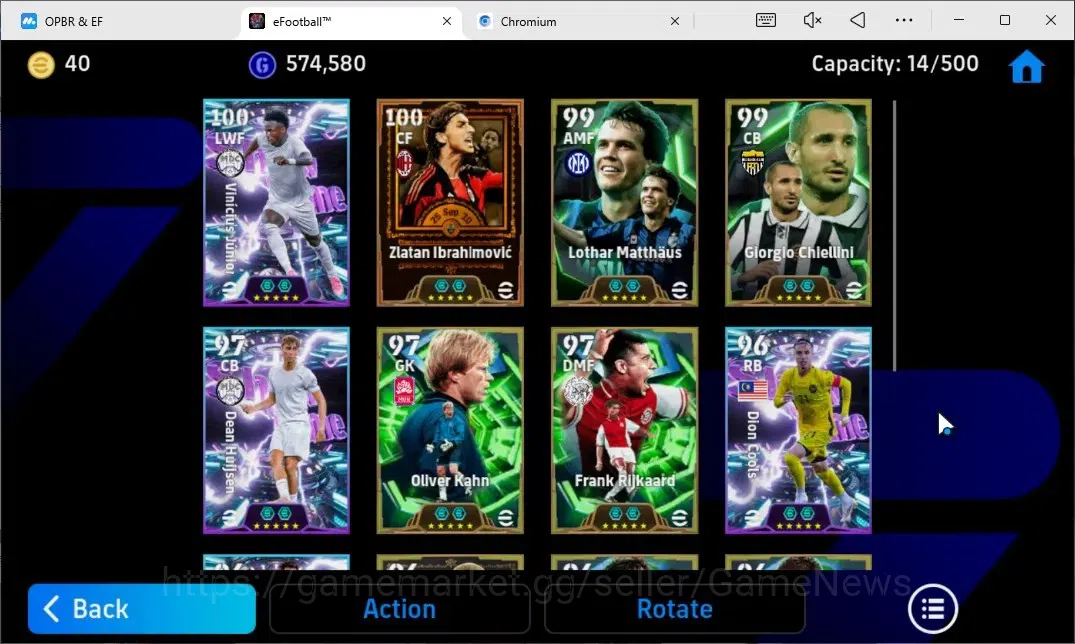 eFootball Accounts Android|Big Time Zlatan Ibrahimovic,Vinicius Jr,Lo image 6
