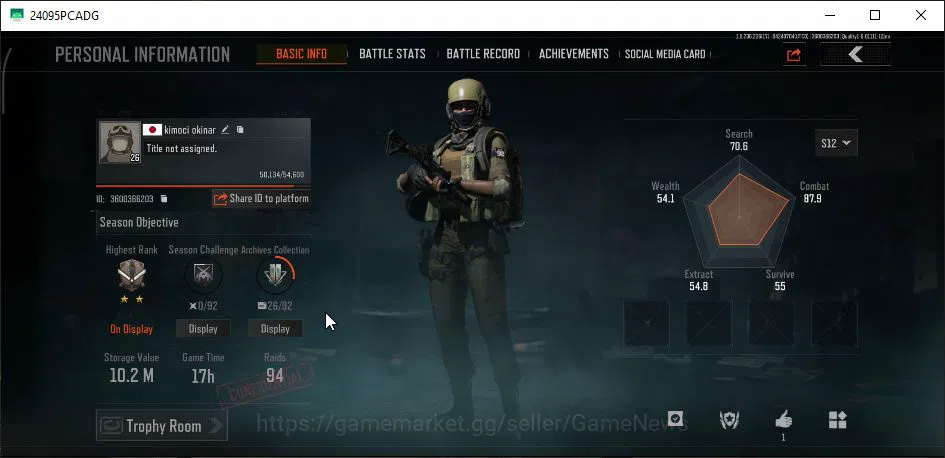 Arena Breakout Accounts MOBILE Lv26|SV 10M|CV 7M| AKM SS,Groza SS,T03 SS,A image 10