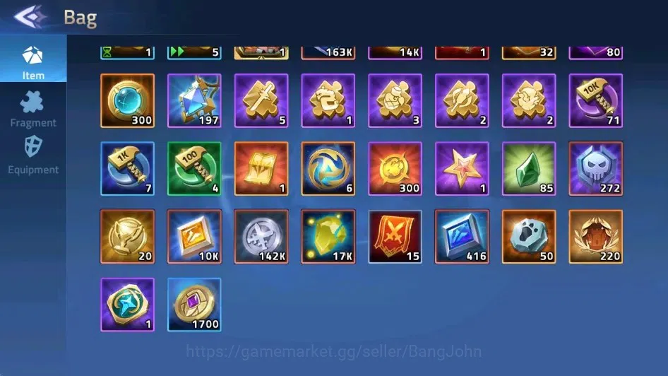 Mobile Legends: Adventure Accounts Global | LV 56 | 1477K Power | Vip4 | Camp 25-26 | Hero 68 | 40 SSR | Detail Check SS 17