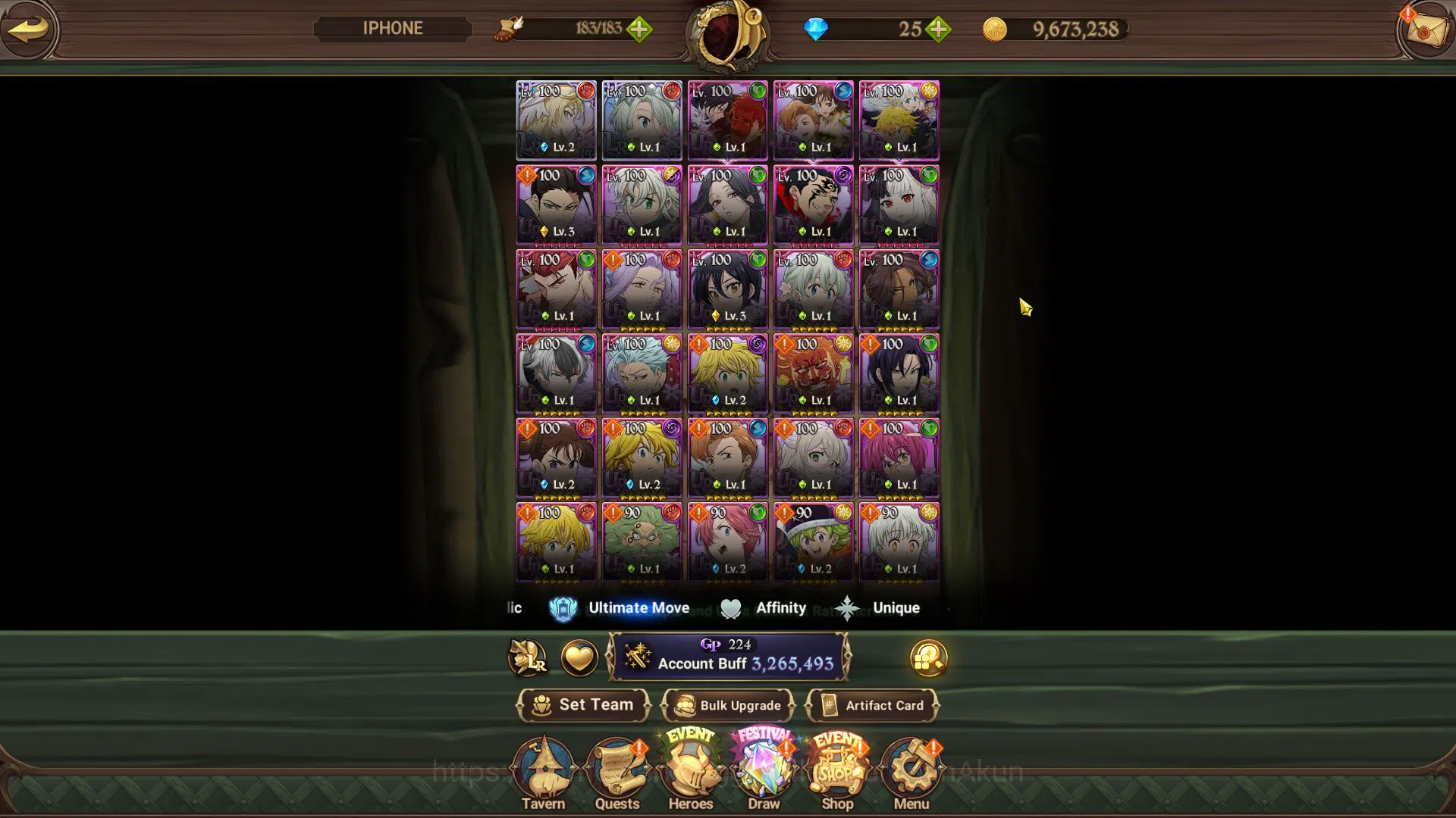 The Seven Deadly Sins: Grand Cross Accounts Midgame Asia|3,2M CC|2 LR+10 4