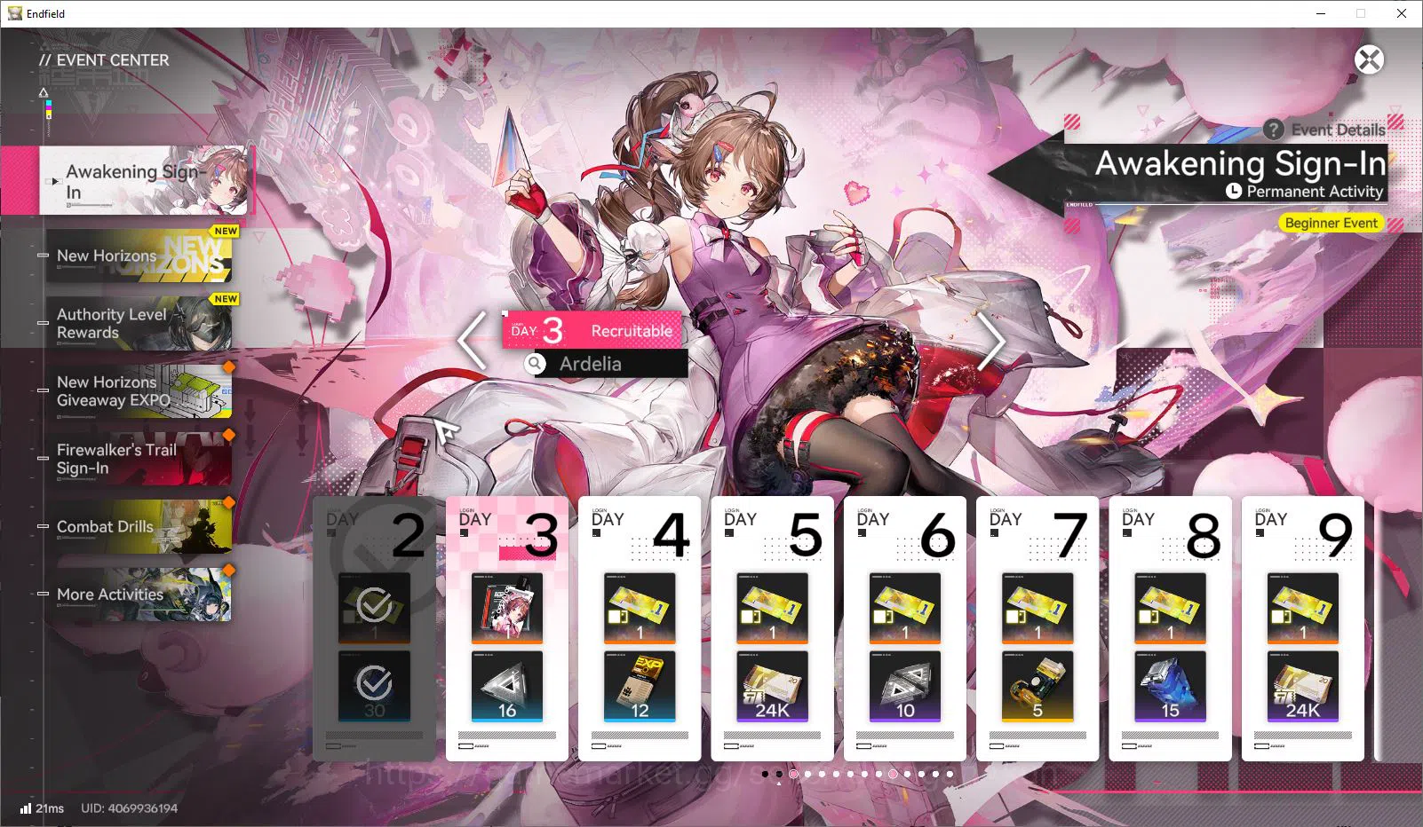 Arknights: Endfield Accounts ASIA LVL 2|Fresh Starter + Meta SSR (Amber) + 6 SR image 3