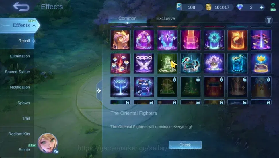Mobile Legends: Bang Bang Accounts Collector Hero 110|Skin 202|Natalia CC,(Saber,Johnson,Layla,Rafaela)SABER,Tigreal 12