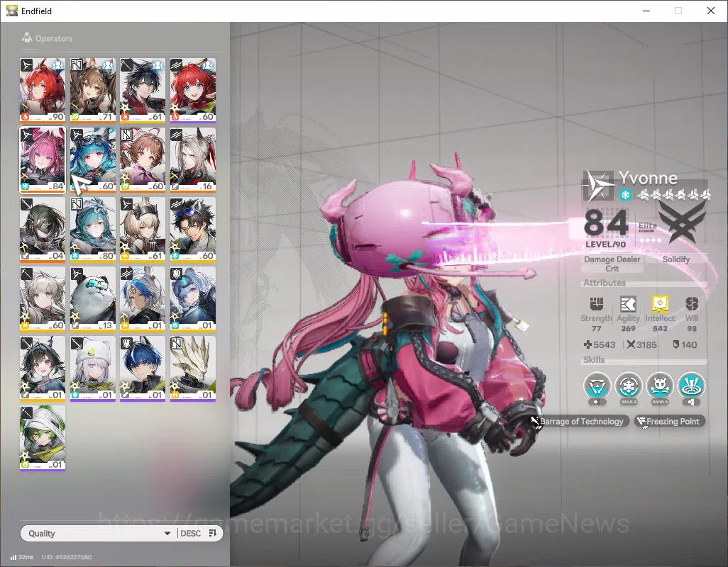 Arknights: Endfield Accounts ASIA|Lv 55|SSR 6(3Limit) [Laevatain,Gilberta]+Sign image 3