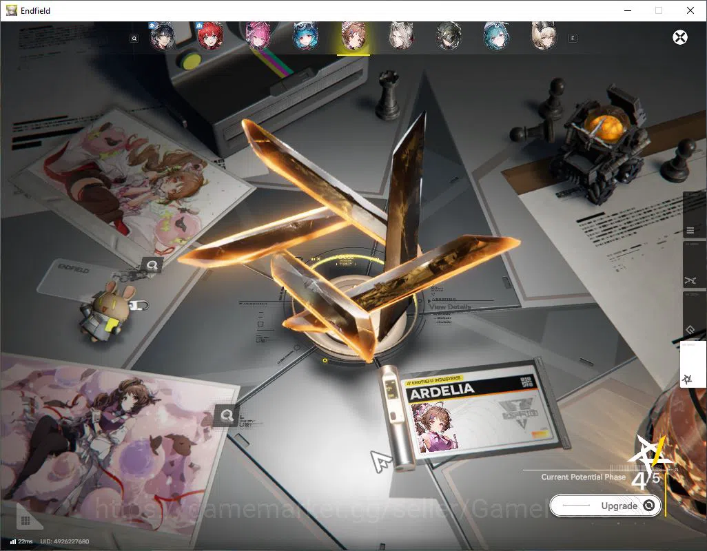 Arknights: Endfield Accounts ASIA|Lv 55|SSR 6(3Limit) [Laevatain,Gilberta]+Sign image 5