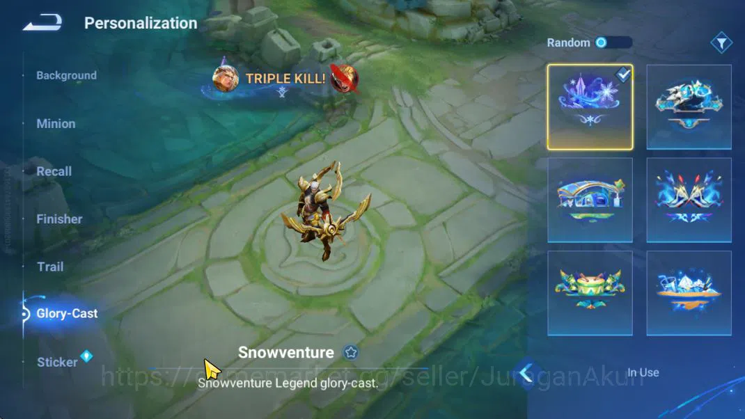 Honor of Kings Accounts Hero 111  Skin 116 |LadyZen(Frozen),Consortyu(Lege image 10