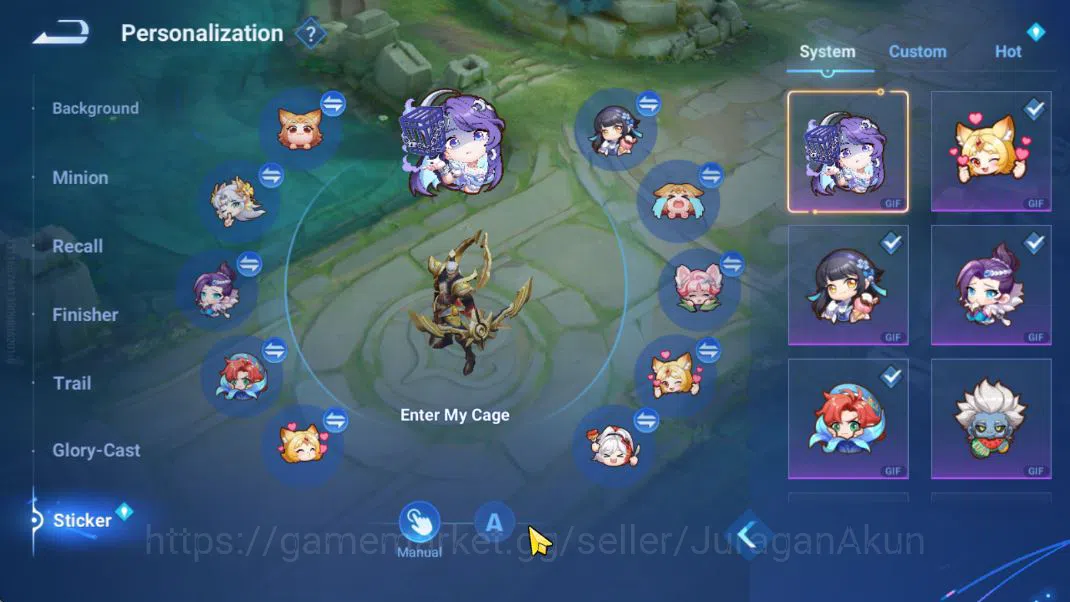 Honor of Kings Accounts Hero 111  Skin 116 |LadyZen(Frozen),Consortyu(Lege image 11