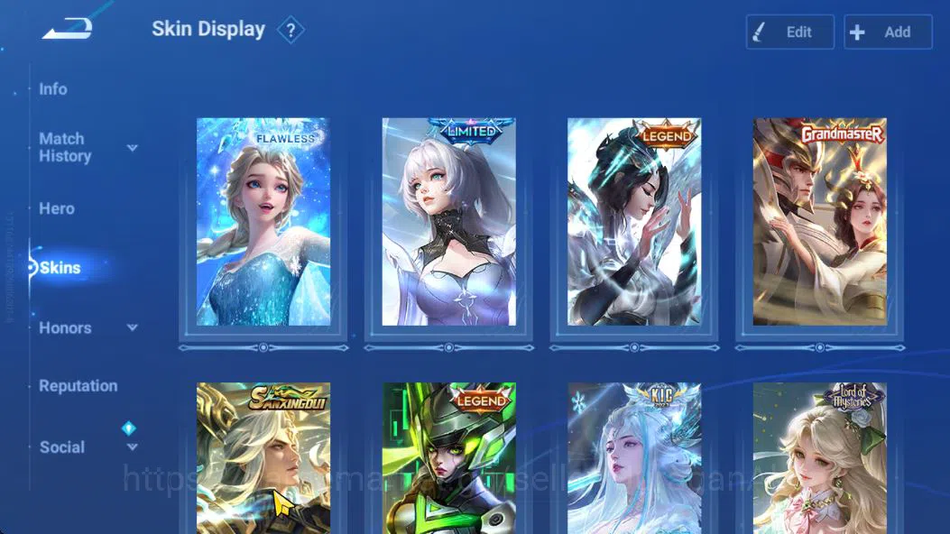 Honor of Kings Accounts Hero 111  Skin 116 |LadyZen(Frozen),Consortyu(Lege image 4