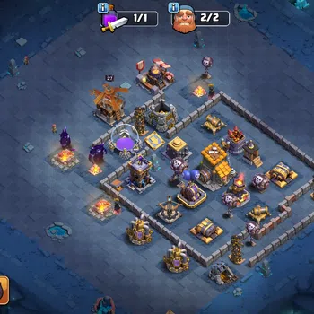 Clash of Clans Accounts Mid-Tier TH14 MAX 95% || 6 BUILDERS || XP 185 || HEROES 78-78-45-54-30 || TH 14 MAX 95%