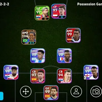 eFootball Accounts Legends & Iconic Players Mobile|PW 2949|Ronaldinho Gaucho BigT,Lionel Messi ShowT|2026|Check SS EFB2144B