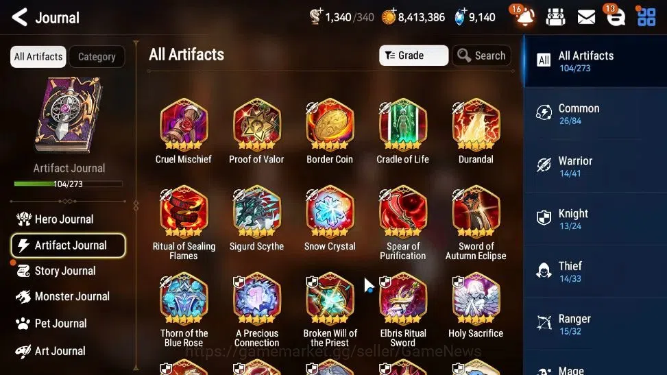 Epic Seven Accounts ASIA Unverif|26 ML(Salome,LOTScales,BArunka,Ruele  image 12