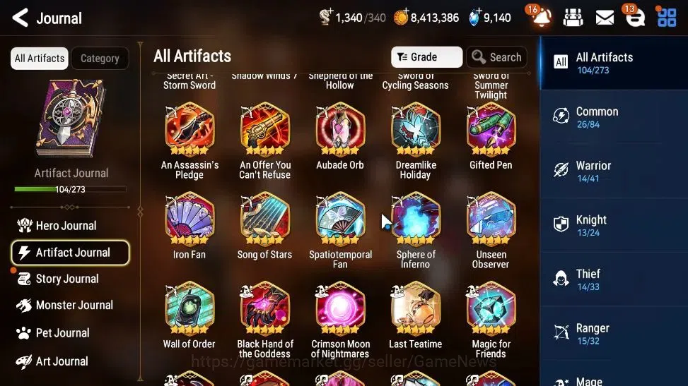 Epic Seven Accounts ASIA Unverif|26 ML(Salome,LOTScales,BArunka,Ruele  image 14