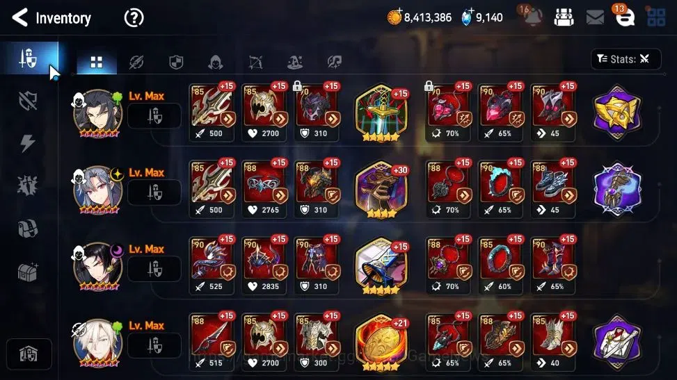 Epic Seven Accounts ASIA Unverif|26 ML(Salome,LOTScales,BArunka,Ruele  image 16
