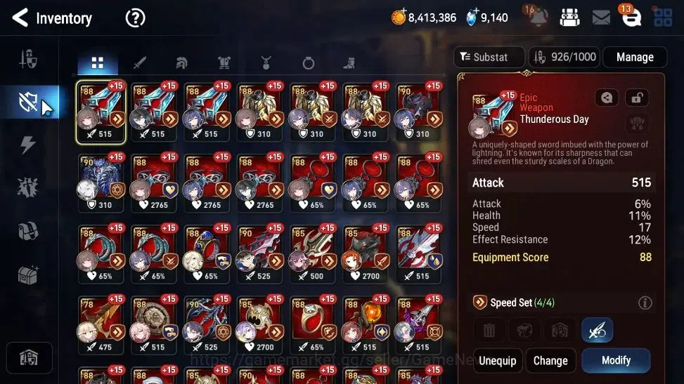 Epic Seven Accounts ASIA Unverif|26 ML(Salome,LOTScales,BArunka,Ruele  image 17