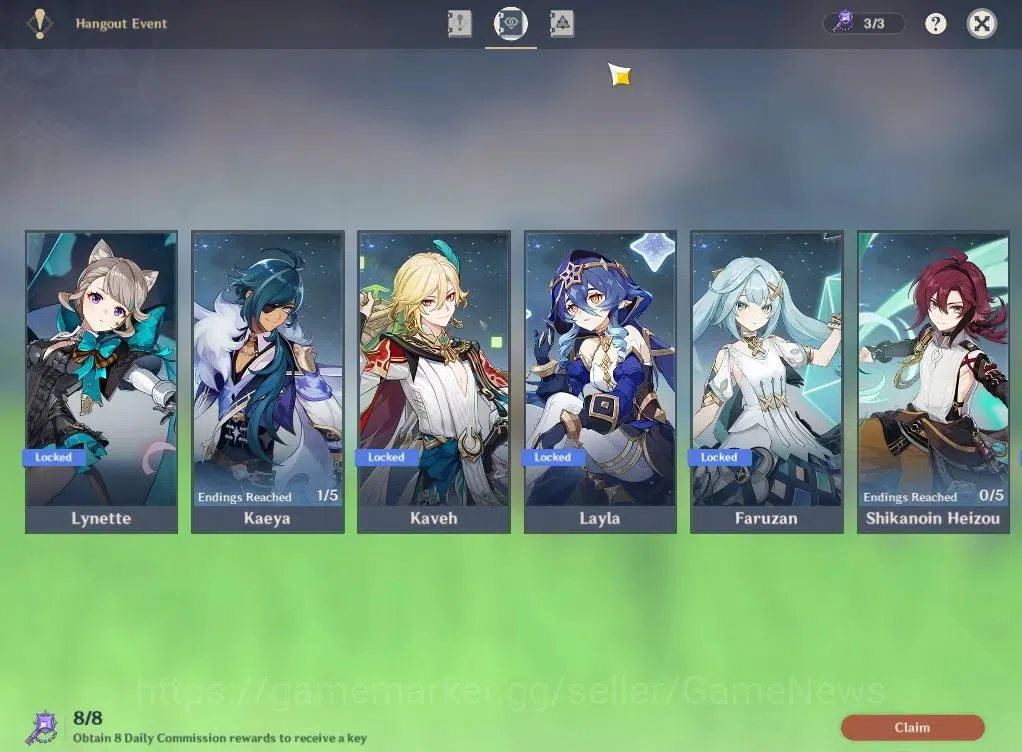 Genshin Impact Accounts ASIA|AR59|PreamTeam Lauma|12Limited+6(*5Weapon)|Va image 15