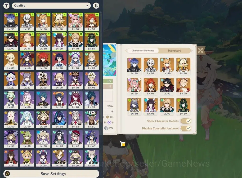 Genshin Impact Accounts ASIA|AR59|PreamTeam Lauma|12Limited+6(*5Weapon)|Va image 2