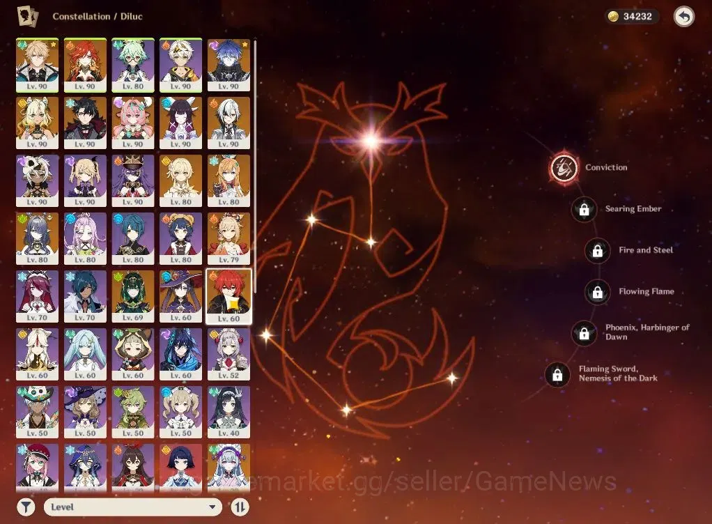 Genshin Impact Accounts ASIA|AR59|PreamTeam Lauma|12Limited+6(*5Weapon)|Va image 4