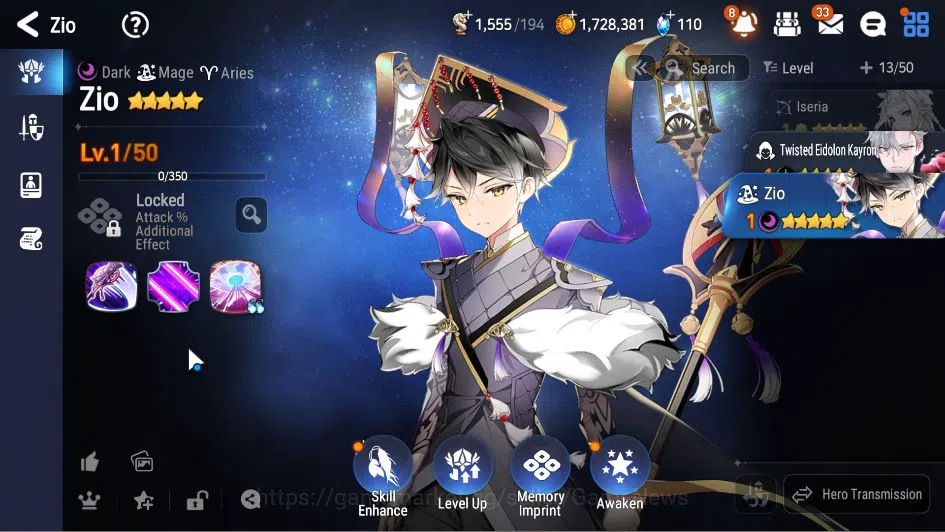 Epic Seven Accounts GLOBAL Unverif|New Era|2 ML(TE Kayron, Zio)+Tenebr image 3