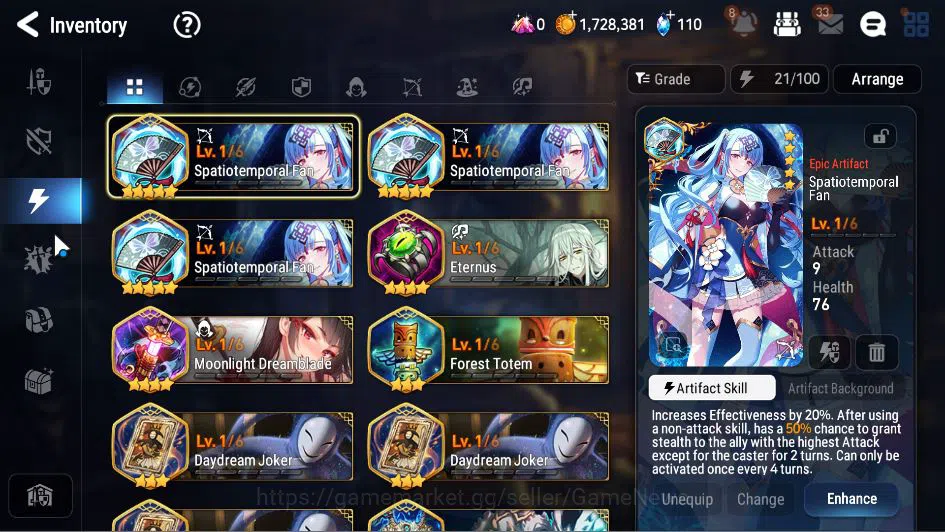 Epic Seven Accounts GLOBAL Unverif|New Era|2 ML(TE Kayron, Zio)+Tenebr image 6