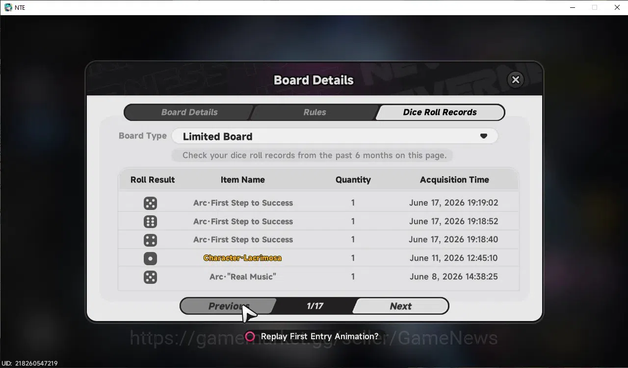 Neverness to Everness Accounts GLOBAL AMERICA|HL 16|TL 2|5 SSR 2 Limited Hotori+S image 13