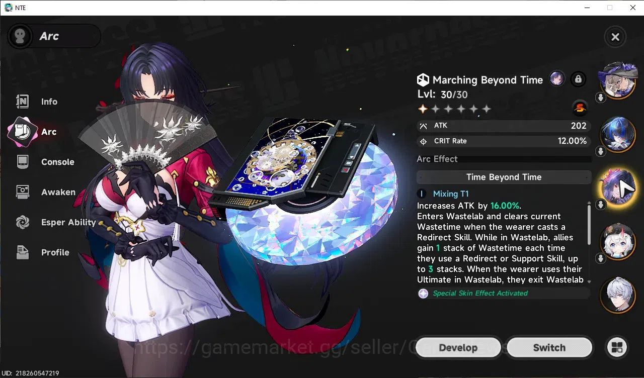 Neverness to Everness Accounts GLOBAL AMERICA|HL 16|TL 2|5 SSR 2 Limited Hotori+S image 6