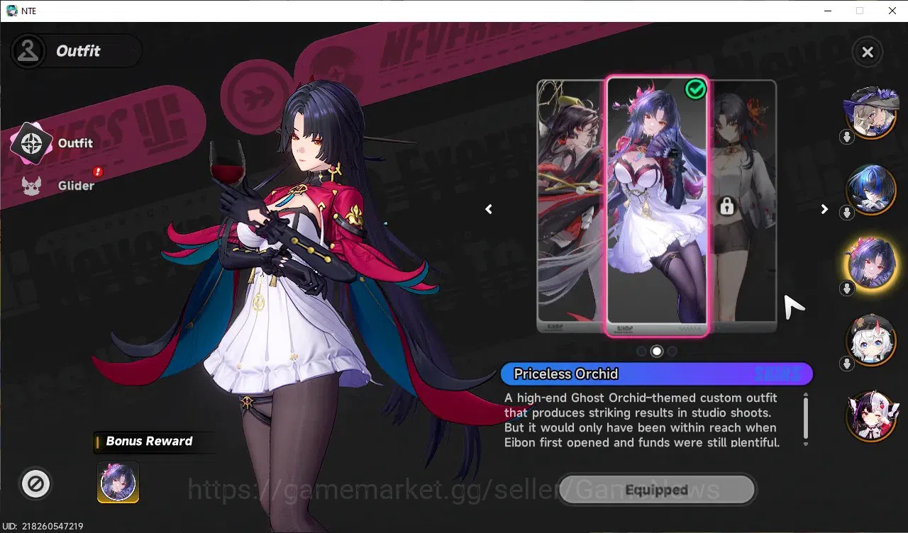 Neverness to Everness Accounts GLOBAL AMERICA|HL 16|TL 2|5 SSR 2 Limited Hotori+S image 7