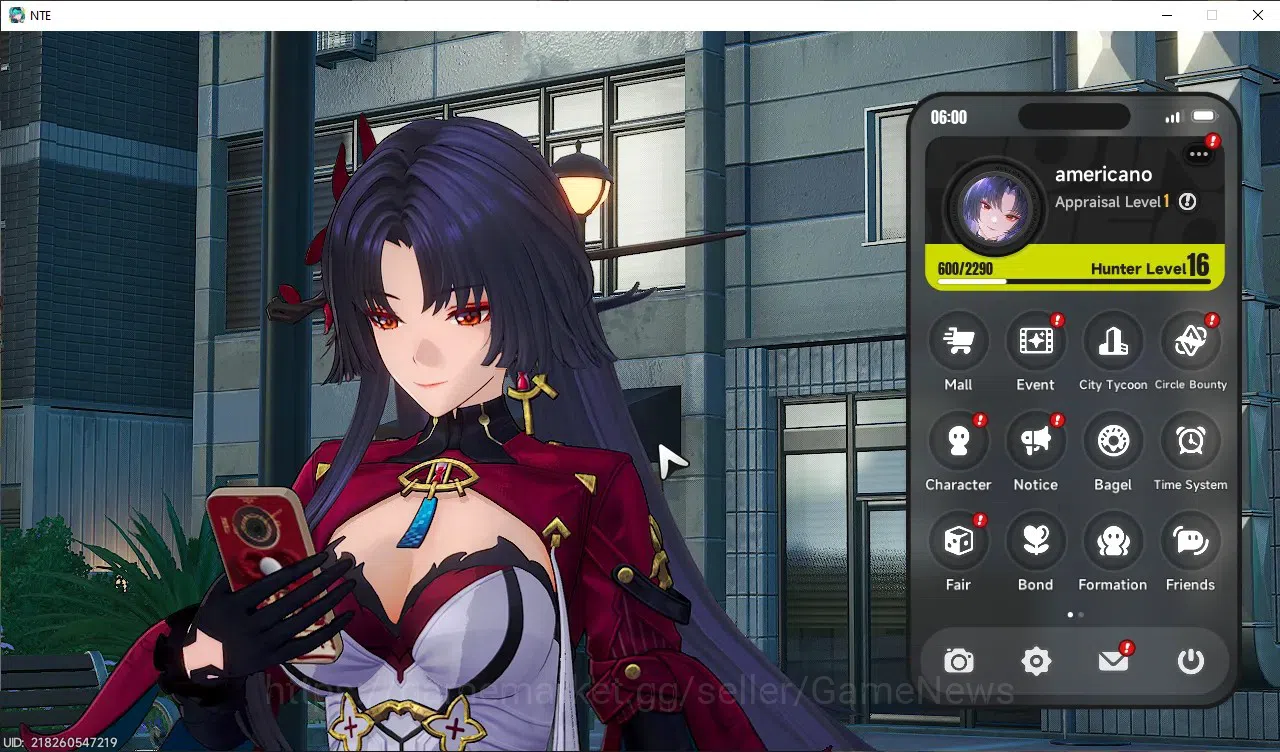 Neverness to Everness Accounts GLOBAL AMERICA|HL 16|TL 2|5 SSR 2 Limited Hotori+S image 9