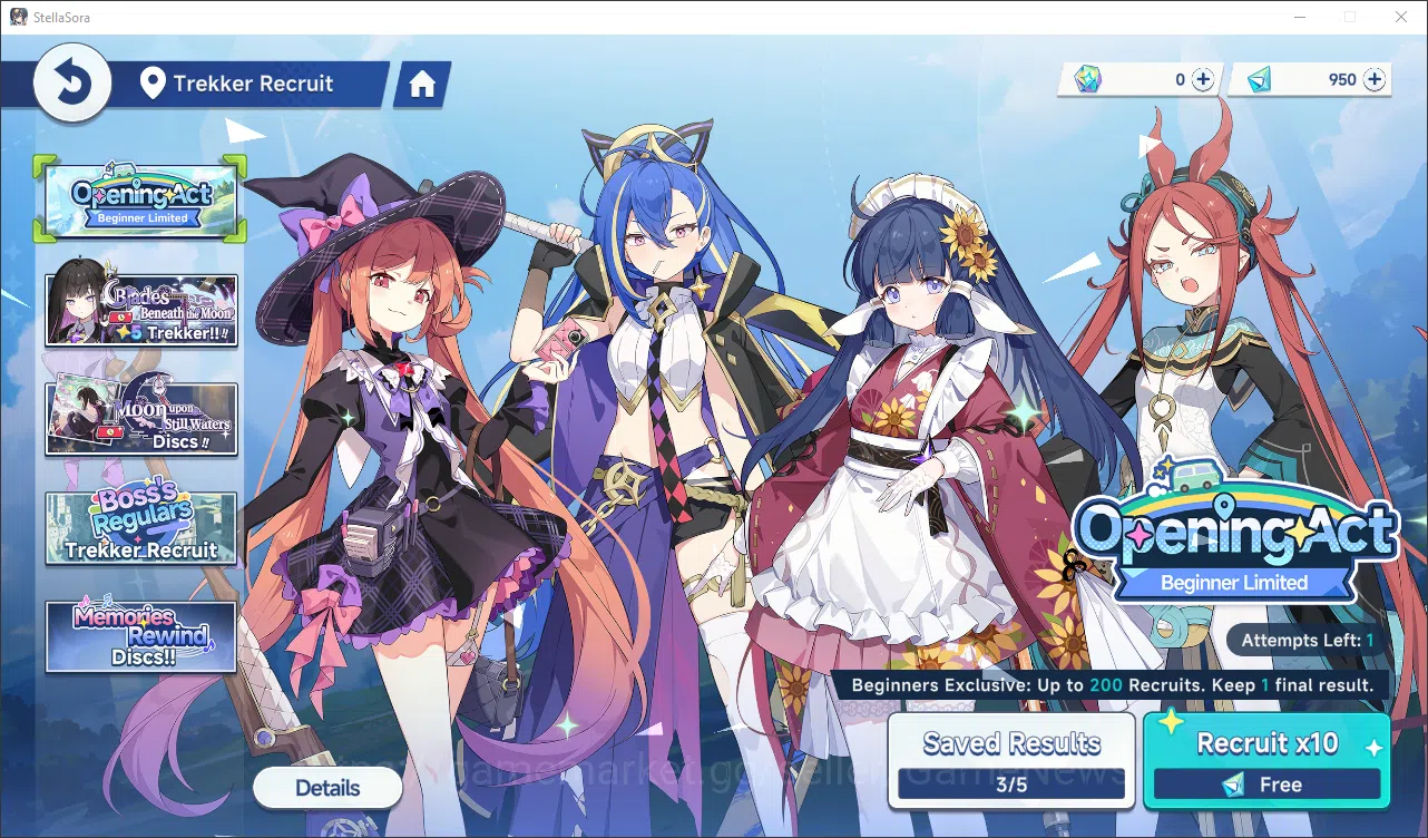 Stella Sora Accounts GLOBAL | Fresh Starter Chitose T1 + Selector ON +  image 3