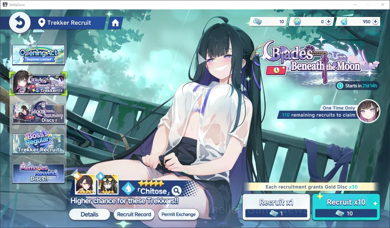 Stella Sora Accounts GLOBAL | Fresh Starter Chitose T1 + Selector ON +  image 4