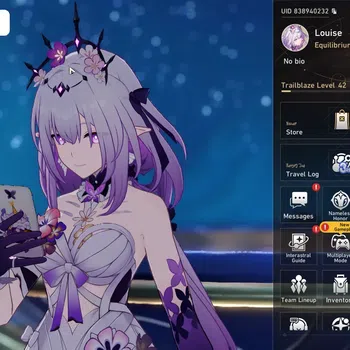 Honkai Star Rail Mid Game ASIA | TL 42 | 9 Limit | Castorice Lv50 | Robin Lv image 1