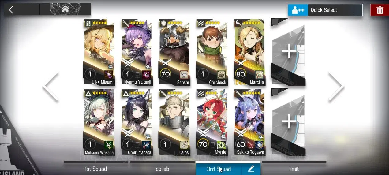 Arknights Accounts High-End Lv 85|238 Op+45 Outfits|72,6k+ Oru|12 Limited|Wish'Adel,Haruka,SATR,GTI,Yu,Sakiko 5