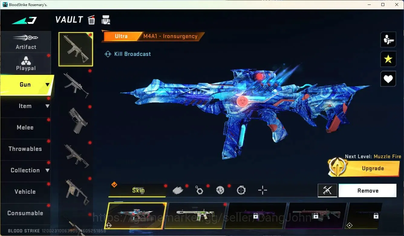 Blood Strike Accounts ASIA | 1 ETERNAL: Desert Eagle-Scorpius|TR: Takemi image 6