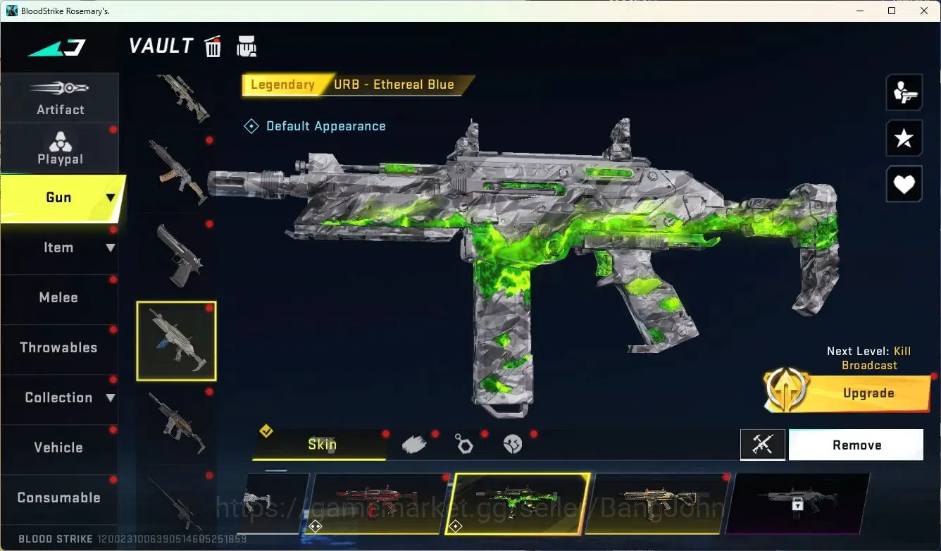 Blood Strike Accounts ASIA | 1 ETERNAL: Desert Eagle-Scorpius|TR: Takemi image 9