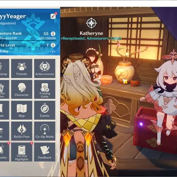 Genshin Impact Accounts Others ASIA|AR 55|5 Limited Char+3(5* Wpn)|Furina,Xilonen,Kazuha+Sign,Navia,Varesa|MC