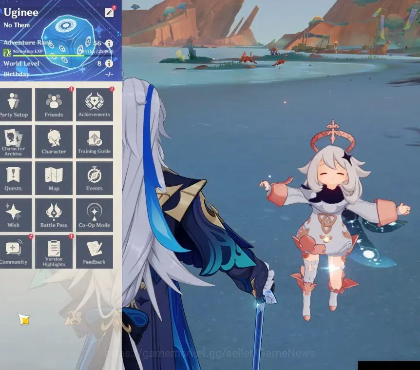 Genshin Impact Accounts Asia|AR 56|8 Limited+6(*5Wep)|[NeuviletteC1,Yelan] image 2