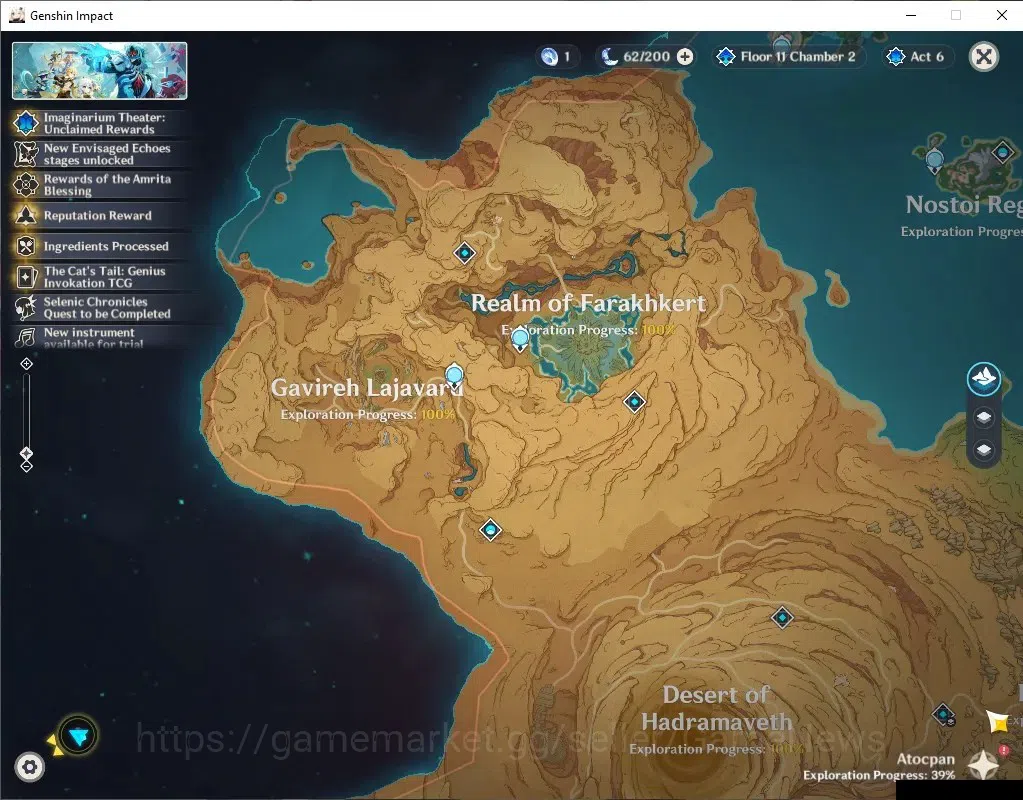 Genshin Impact Accounts Asia|AR 56|8 Limited+6(*5Wep)|[NeuviletteC1,Yelan] image 20