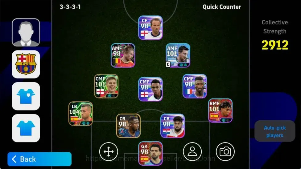 eFootball Accounts Android|PW 2912|Jordi Alba Epic,Steven Gerrard Epi image 3