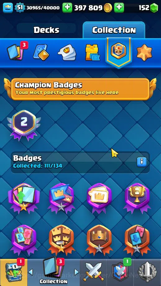Clash Royale Accounts Midgame Lv 51|Trophy 9508|KTL 14|Limited Skin|Card 121| 1 Hero 11 EVO 8 Champ 21 Legendary 33 Epic 30 17