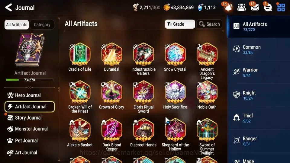 Epic Seven Accounts Starter GLOBAL Unverif|NewEra|13 ML(LOT Scales,Zio,BHwayoung,Etc)+Rinak,AFSFlan|PoH+Bles ON|1K SStone+2K 9