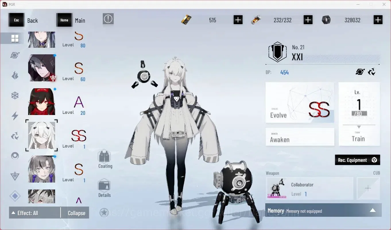 Punishing: Gray Raven Accounts Others ASIA | L79 |(SS Lucia IC,S Lucia CW,S Lucia CA)+Sign, S Feral,S Bianca, Etc|BC 515|YC 12