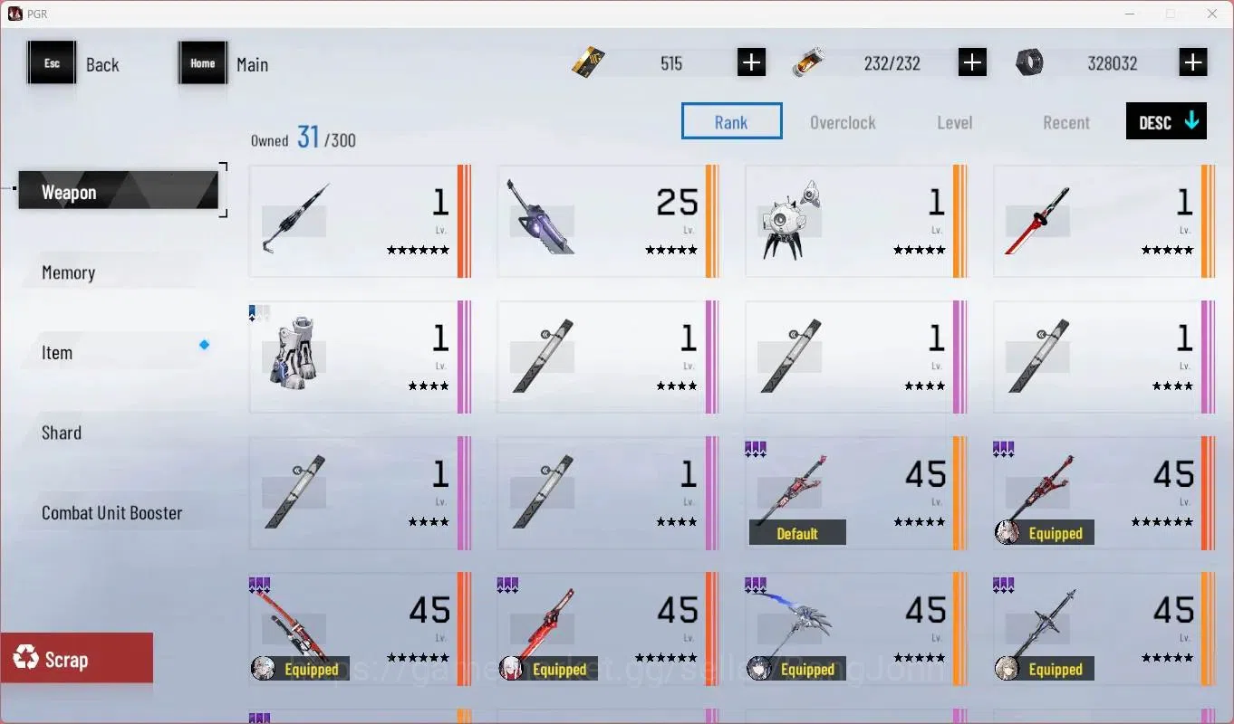 Punishing: Gray Raven Accounts Others ASIA | L79 |(SS Lucia IC,S Lucia CW,S Lucia CA)+Sign, S Feral,S Bianca, Etc|BC 515|YC 14
