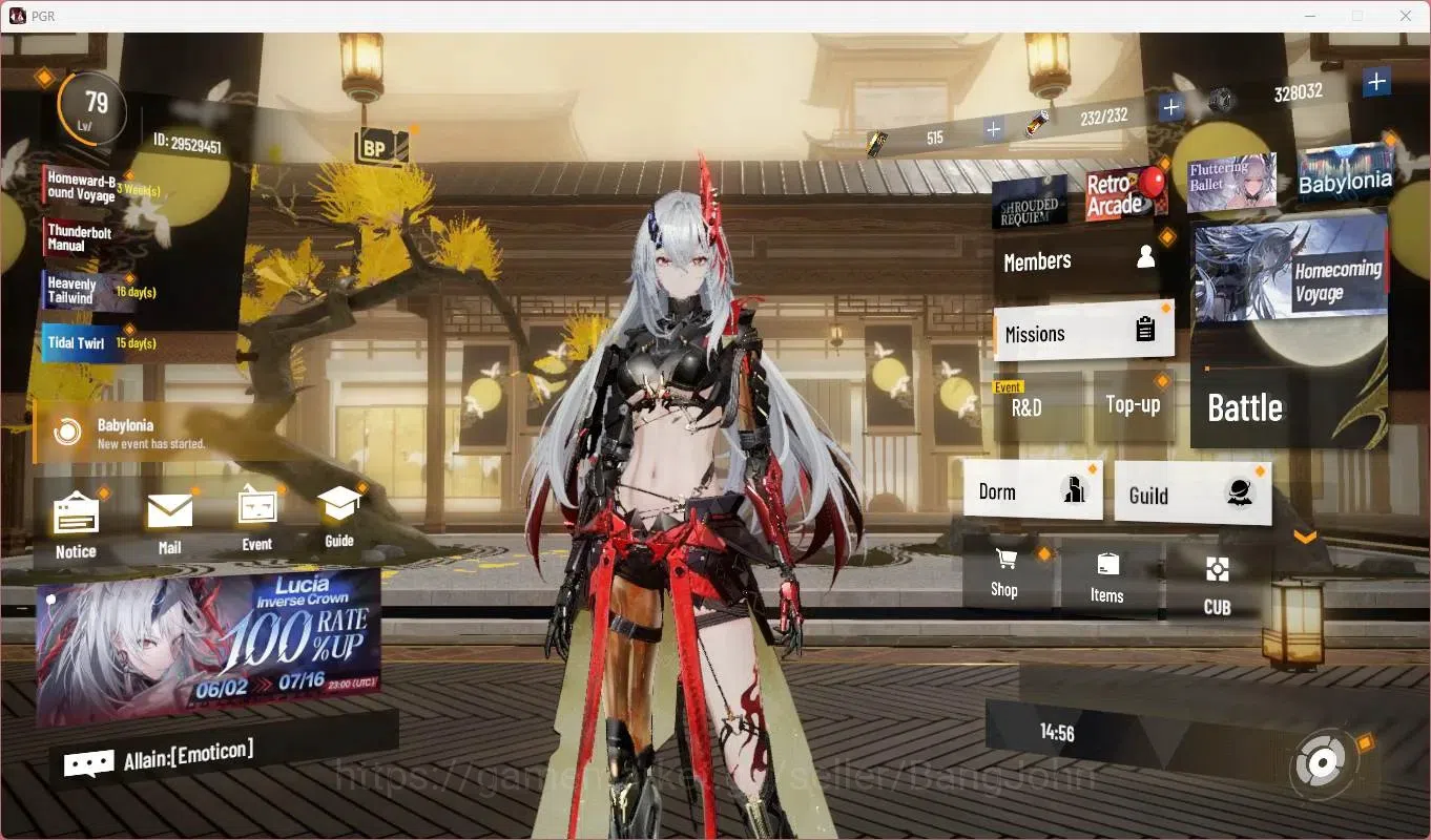 Punishing: Gray Raven Accounts Others ASIA | L79 |(SS Lucia IC,S Lucia CW,S Lucia CA)+Sign, S Feral,S Bianca, Etc|BC 515|YC 2