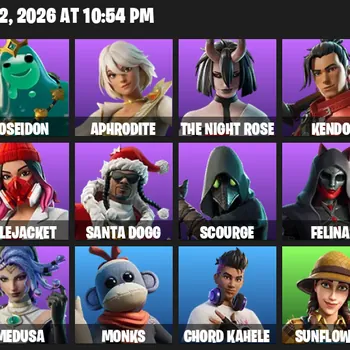 Fortnite Accounts 30 Skins | Level 1063 | Slayer Juice WRLD, Godzilla Evolved + Korra | All Platforms